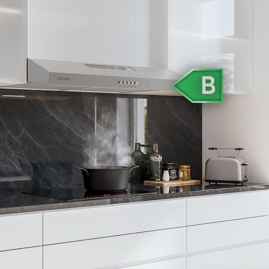 Cecotec Bolero Flux CM 602200 Ελεύθερος Απορροφητήρας 60cm Inox