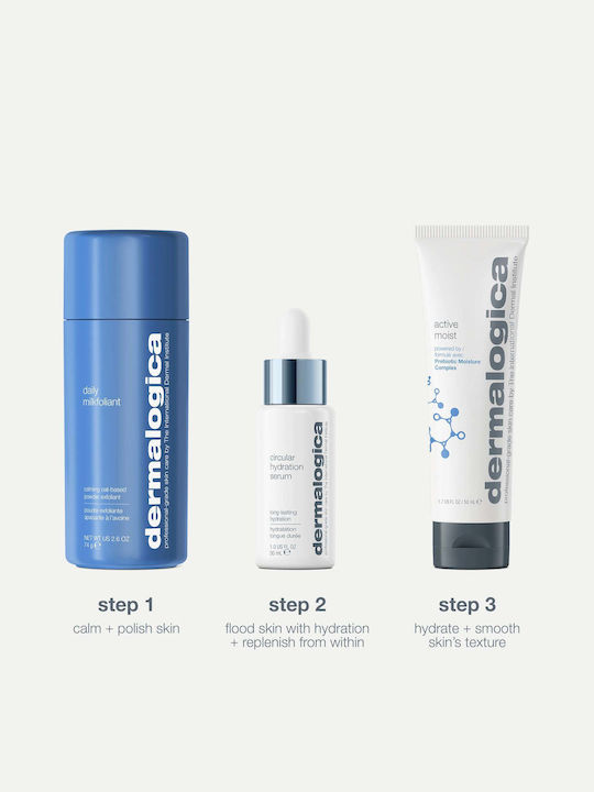 Smooth + Hydrate Σετ Περιποίησης για Ενυδάτωση 3τμχ