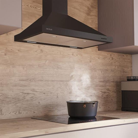 Cecotec Bolero Flux PM 606500 Chimney Vent Hood 60cm Black
