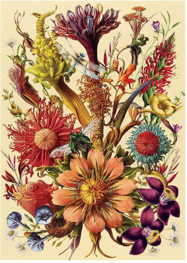 Flowers Puzzle 2D 1000 Pieces