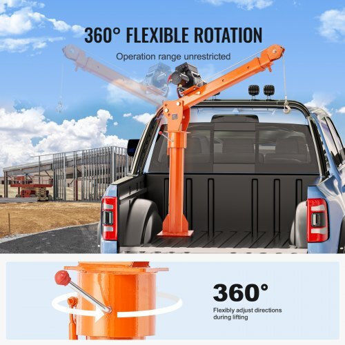 Vevor Lifting & Pulling Equipment for Weight Load up to 998kg Orange