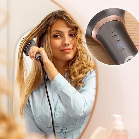 Cecotec Instantcare Κεραμική Ηλεκτρική Βούρτσα για Ίσιωμα 50W