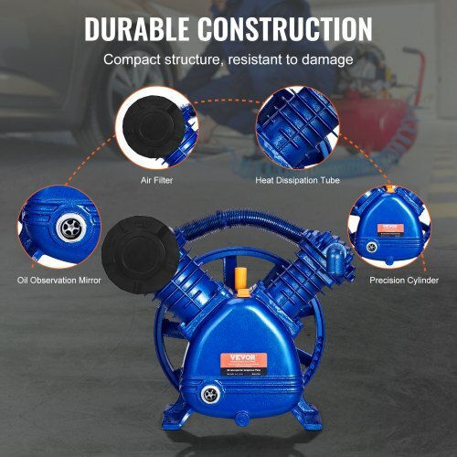 Vevor KQYSJBTSGBTCUHG46V0 Κεφαλή για Αεροσυμπιεστή 5.5hp