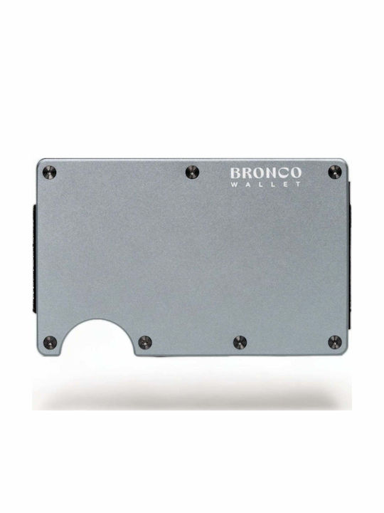 Money Clip με RFID Γκρι