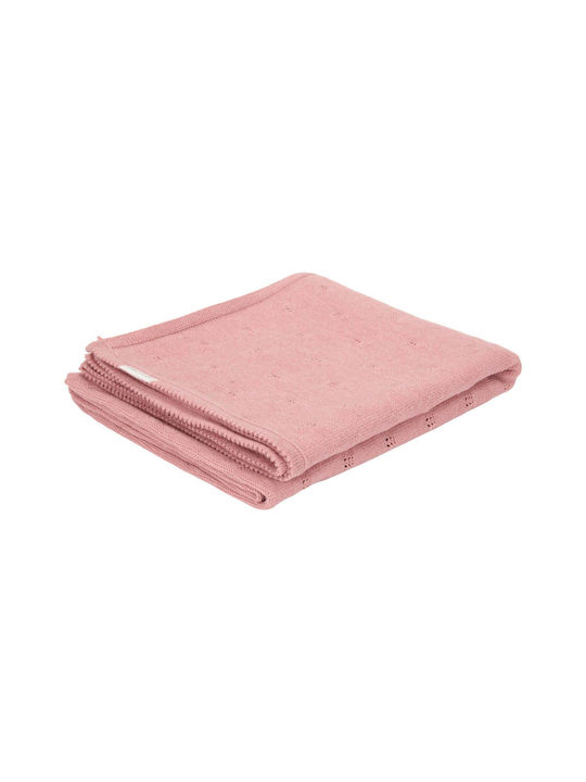 Blanket Nursery Swaddling Blankets Knitted Pink 70x100cm