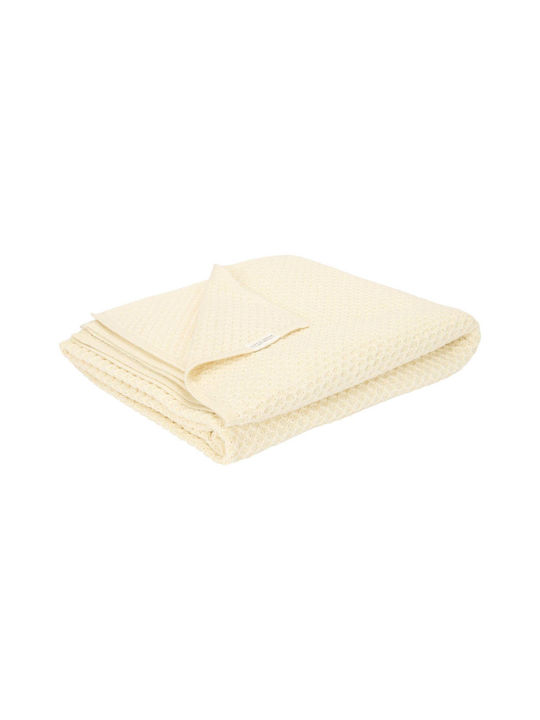Little Dutch Blanket Nursery Swaddling Blankets Pure Knitted White 70x100cm