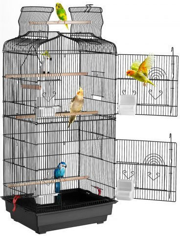 Vevor Bird Cage Black