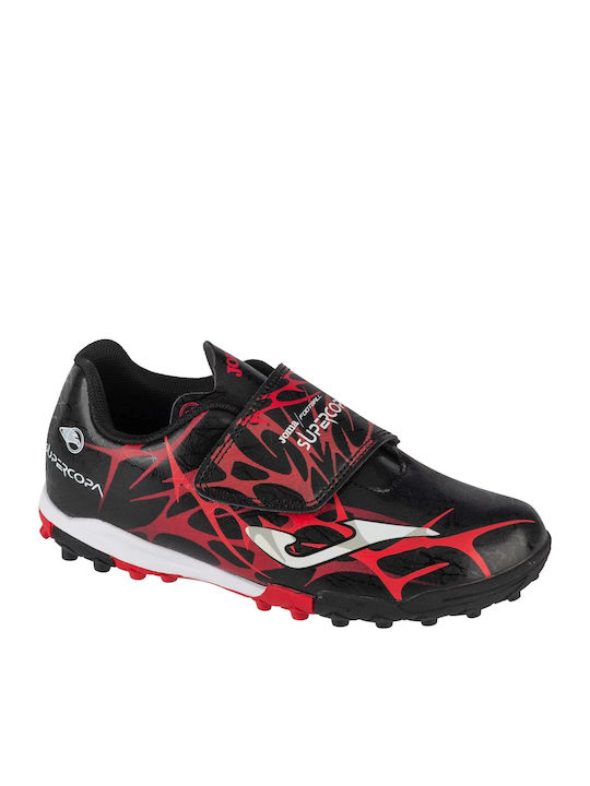 Kids Soccer Cleats & Shoes Super Copa Jr Turf Without Laces Black