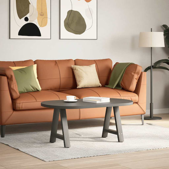 vidaXL Metal Furniture Leg 2 Pieces Suitable for Table / Coffee Table 38x42cm Anthracite