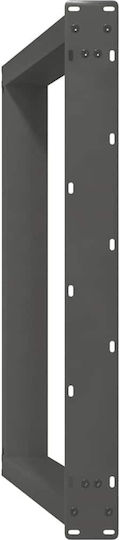 vidaXL Metallisches Möbelbein 2Stücke Für Tisch / Beistelltisch / Büro 80x72cm Anthrazit
