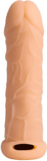 Real Extra Sense Bubbles Penis Sleeve Mini Вибратор за Двойки 13.5см Розов