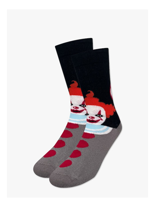 Axid Βαμβακερές Κάλτσες Σχέδια Clown Axid Βαμβακερές Κάλτσες Σχέδια Clown