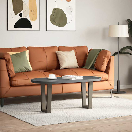 vidaXL Metallic Furniture Leg 2 Pieces Suitable for Table / Coffee Table / Office 38x42cm Brown