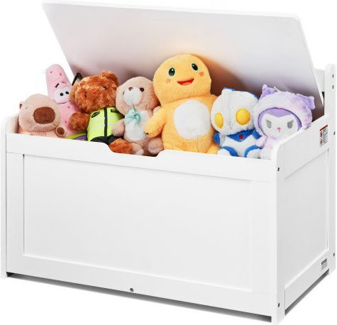 Vevor Children's Storage Box made of Wood White 83x45x61cm 1pcs