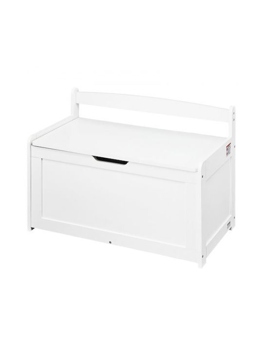 Vevor Детска кутия за съхранение Бял 83x45x61см 1бр