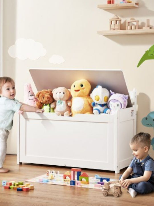 Vevor Детска кутия за съхранение Бял 83x45x61см 1бр