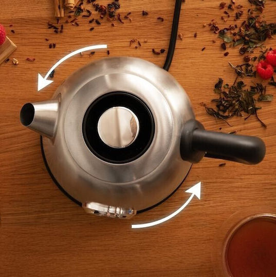 Cecotec Thermosense 620 Vintage Kettle 1.7lt 2200W Silver