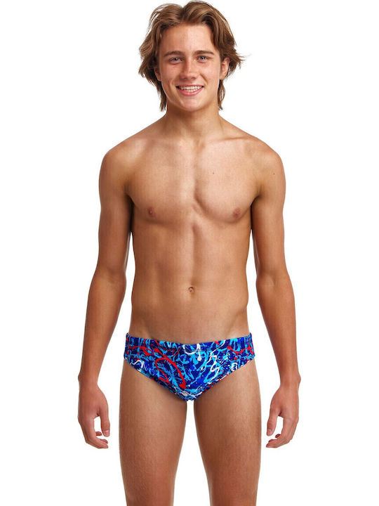 Funky Trunks Kinder Badeanzug Badeslips Blau Funky Trunks Kinder Badeanzug Badeslips Blau