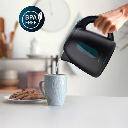Cecotec Thermosense 140 Fierbător 1lt 2200W Negru