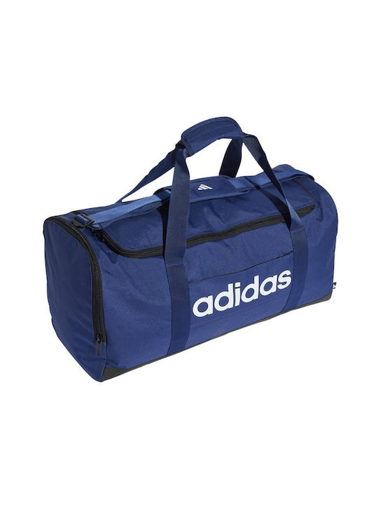 adidas Linear Duffel M Gym Shoulder Bag Blue