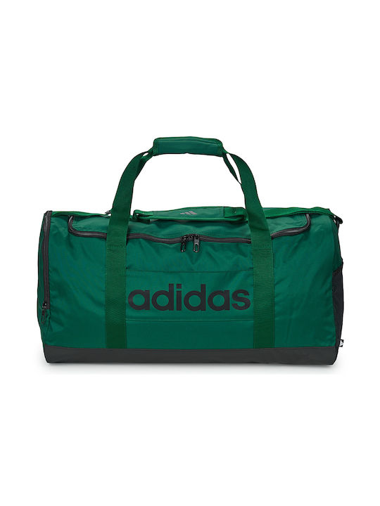 adidas Linear Duffel Γυναικεία Τσάντα Ώμου για Γυμναστήριο Πράσινη