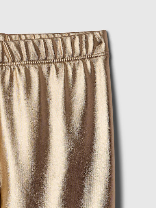 Kids Legging Long Gold Stretch