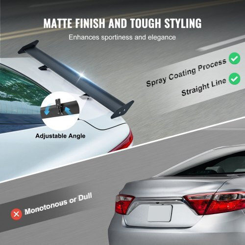 Vevor Kofferraumspoiler aus Aluminium Universell