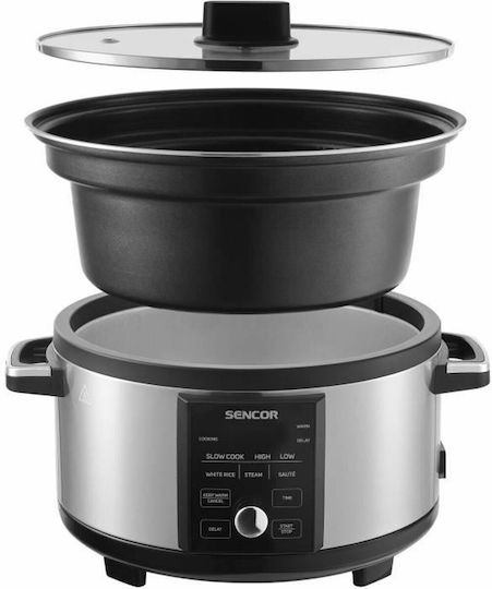 Sencor Schongarer 1000W Mit Gewicht 5,5lt Silber