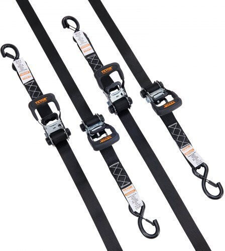 Vevor Σετ 4 Ιμάντες Δεσίματος Καστάνια Αντοχή 5208 Lb 1.6" X 8' Μεταφορές & Ασφάλιση Φορτίου Xgjldxgs16x84kegnv0