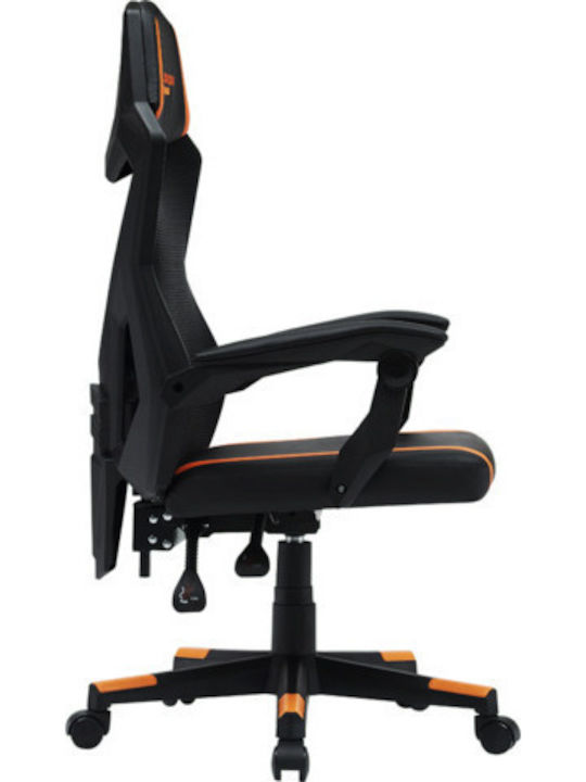 Canyon Flow MCH01 Καρέκλα Gaming Δερματίνης Μαύρη
