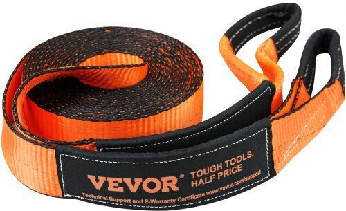 Vevor Off-Road Recovery Kit Straps 30000 Lbs D-Rings 44092 Lbs Receiver Pulley Gloves Bag Atv Jeep Truck Jpjygjb8j000sbo12v0