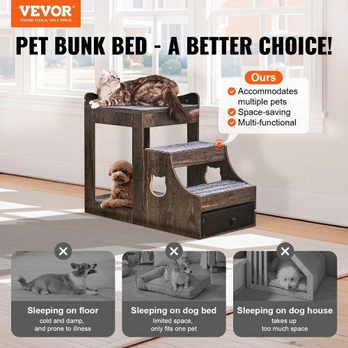 Vevor Vevor Hund Auto Reisezubehör Für Hunde Grau
