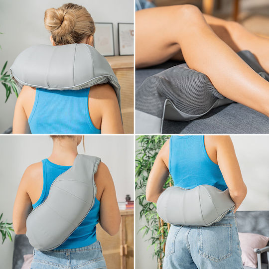 InnovaGoods Shiatsu Tool Massage Shiatsu for the Neck, the Head, the Waist, the Back, the Legs & the Body with Infrared