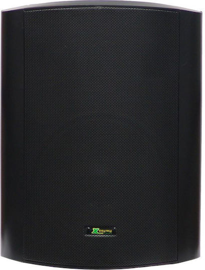 Tele Επιτοίχια Ηχεία 100W (Ζεύγος) 27x24x36εκ. Μαύρα