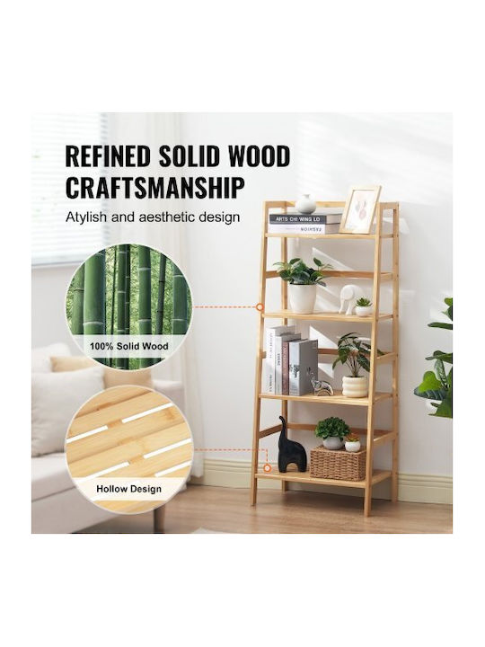Beige Bookcase 53x32x125cm