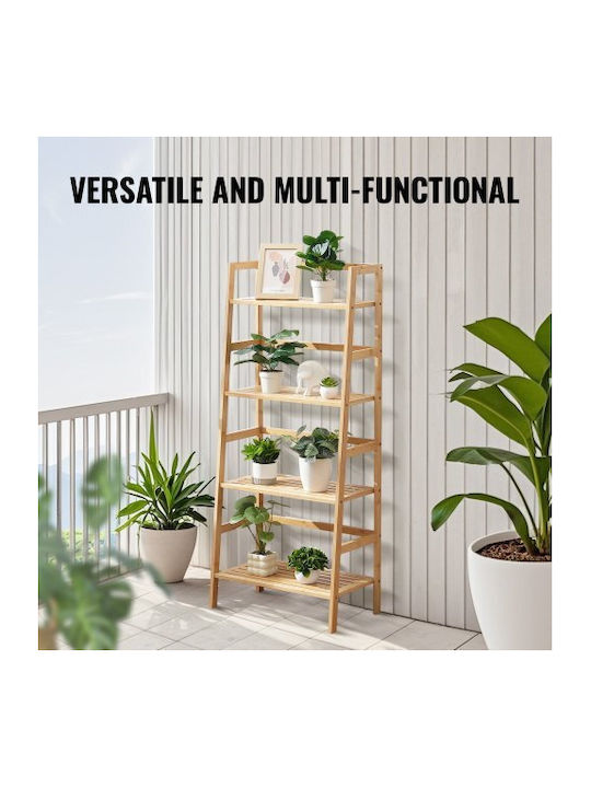 Beige Bookcase 53x32x125cm
