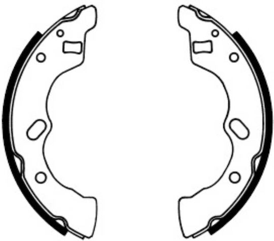 Set Brake Pads Mazda 323 S V Ba Abe C03017abe