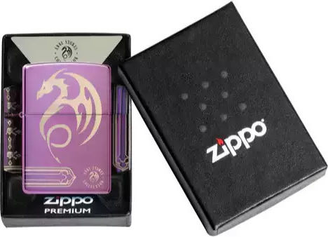 Zippo Ангажимент Пламък Ветроустойчив Anne Stokes Anne Stokes Ан Стоукс