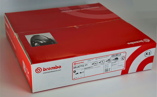 Land Rover Range Rover III LM Brembo 09A77211 Bremsscheibe