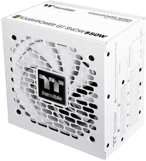 Thermaltake Toughpower GT Snow 850W White Computer Power Supply Full Modular 80 Plus Gold