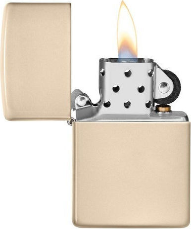 Zippo Αναπτήρας Φλόγας σε Μπεζ χρώμα