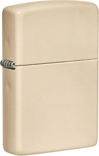 Zippo Αναπτήρας Φλόγας σε Μπεζ χρώμα