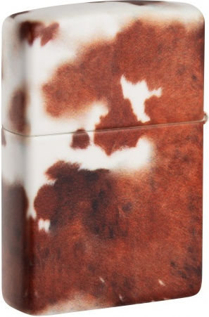 Zippo Design Cowhide Αντιανεμικός Αναπτήρας Φλόγας Πολύχρωμος