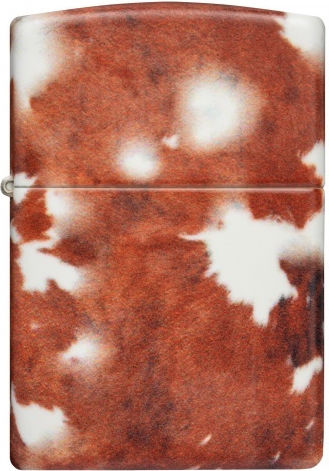 Zippo Design Cowhide Αντιανεμικός Αναπτήρας Φλόγας Πολύχρωμος