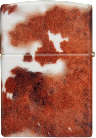 Zippo Design Cowhide Αντιανεμικός Αναπτήρας Φλόγας Πολύχρωμος