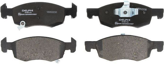 Delphi Brake Pad Front for Bentley Continental Opel Corsa