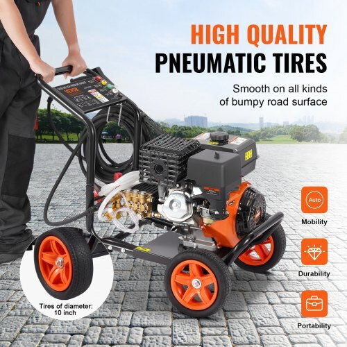 Vevor Πλυστικό Βενζίνης 210cc 7hp με Πίεση 303bar