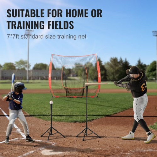 Vevor Baseball Softball Training Net 7x7 Ft Carry Bag Target Zone 77ycwpjxlw773f0nbv0