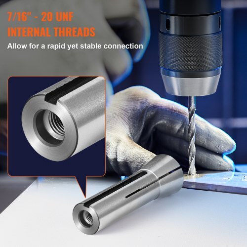 Vevor Set of 13 Precision Collets R8 1/8'' 7/8'' Steel 45# Milling Machine Drill Center Machining R8jt13pcsw00o2d91v0