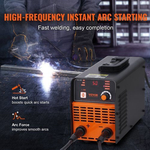 Vevor Welding Machine TIG / MMA with Maximum Welding Current 160A and Duty Cycle 20%